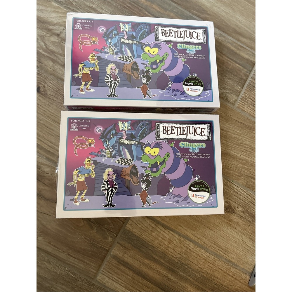 BEETLEJUICE ANIMATED SERIES COLORFORMS CLINGERS BY CULTUREFLY 2024 SEALED NEW‎ 2
